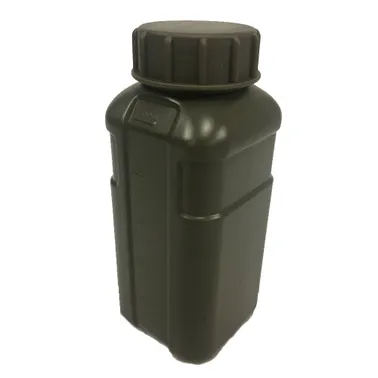 TAS Green 1 Litre Defence Force Style Rectangular Flask