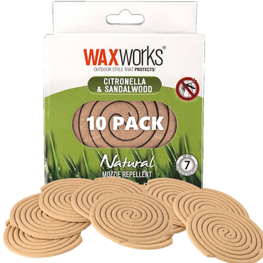 Waxworks 10 pack Insecticide Coils