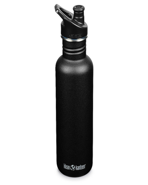 Klean Kanteen 27oz Classic Bottle Sport Cap - Black
