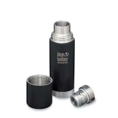 Klean Kanteen TKPro 500ml Insulated Bottle with Cup - Shale Black