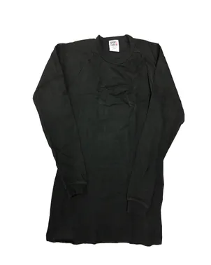 Sportztrek Polypropylene Thermal Long Sleeve Top - Black