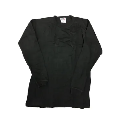 Sportztrek Polypropylene Thermal Long Sleeve Top - Black