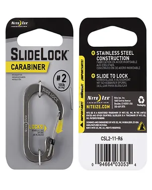Nite Ize Slidelock Carabiner Steel - #2