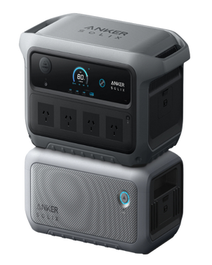 Anker Solix C2000 Gen2 Power Station + C2000 Gen2 Expansion Battery Bundle