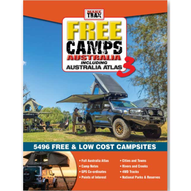 AFN Make Trax #3 Free Camps with Location Atlas - Spiral Book