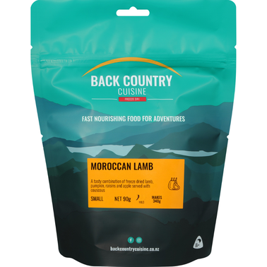 Back Country Cuisine Moroccan Lamb Freeze Dri Food - 1 Serve
