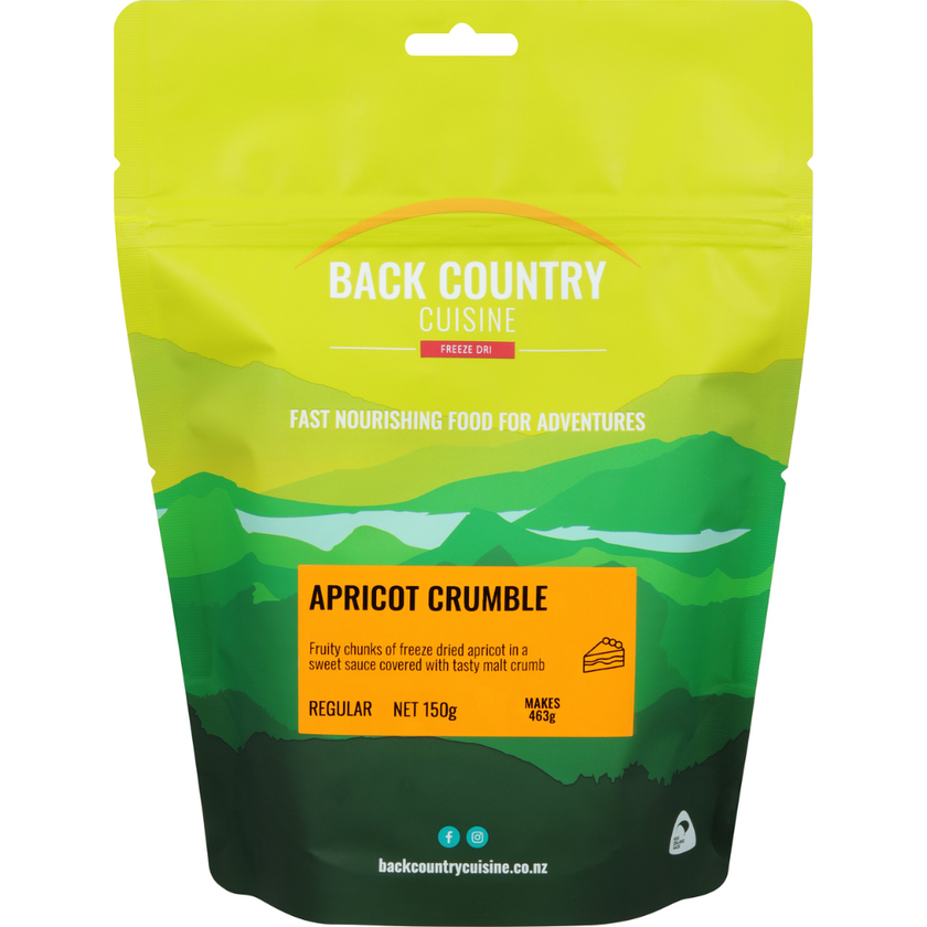 Back Country Apricot Crumble Food - 2 Serve
