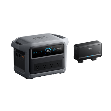 Anker Solix C1000 Gen2 Power Station plus 800W Alternator Charger Bundle