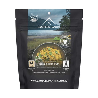 Campers Pantry Expedition Indian Chicken Pilaf Single Serve - 100g