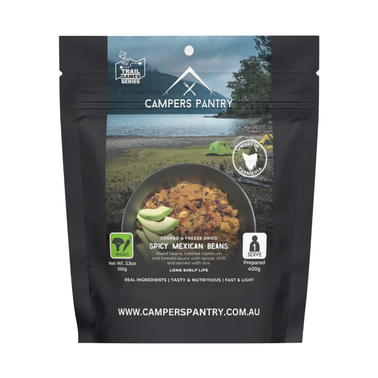 Campers Pantry Expedition Spicy Mexican Beans Single Serve - 100g
