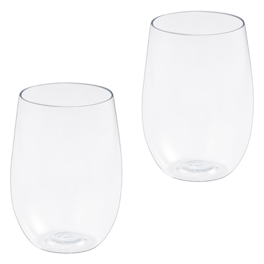 Campfire Tritan Stemless White Wine 450ML 2 Pack