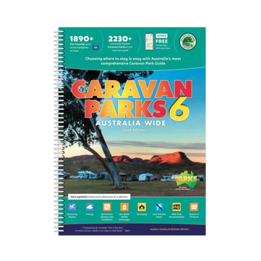 Hema Caravan Parks Australia Wide Book - Edition 6