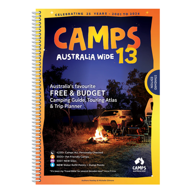 Camps 13 Australia Wide A4 Spiral Book