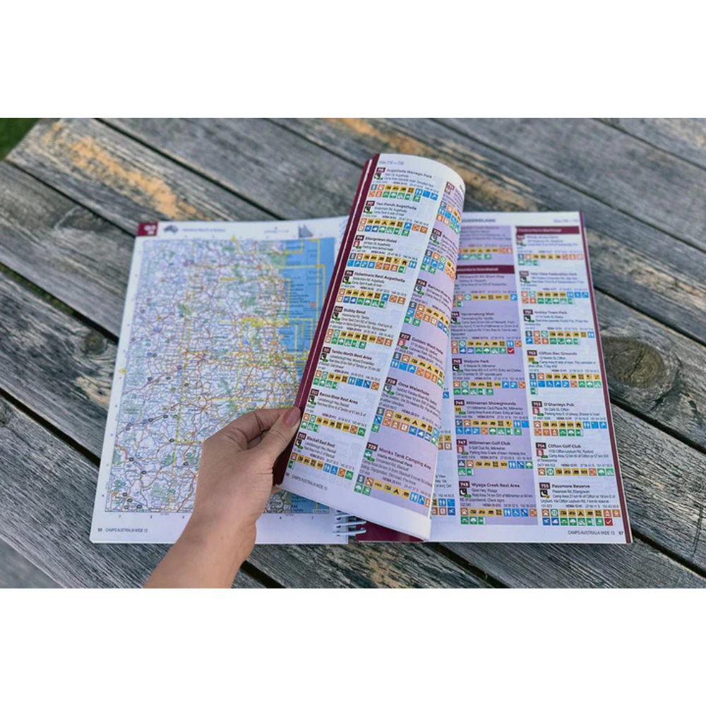 Book 89 Camps 13 Australia Wide A4 Spiral Book