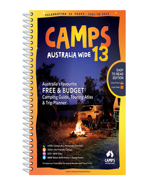Camps 13 Australia Wide Easy Read Plus Photos B4 Spiral Book