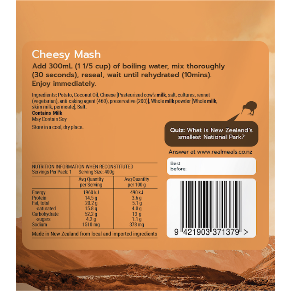 Color Masher Real Meals Cheesy Mash