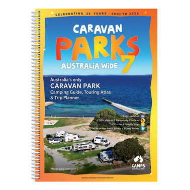 Hema Caravan Parks Australia Wide Book - Edition 7