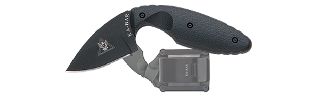 KA-Bar Original TDI Fixed Blade Knife with Black Hard Plastic Sheath