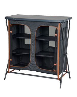 OZtrail 3 Shelf Double Deluxe Cupboard