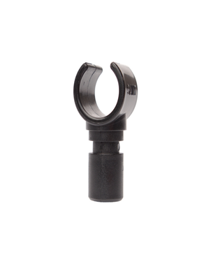 SUPEX Plastic Snap Clip - Fits 19mm Tube / Snaps to 22mm Tube - Pack of 2