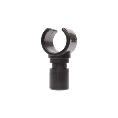 SUPEX Plastic Snap Clip - Fits 19mm Tube / Snaps to 22mm Tube - Pack of 2