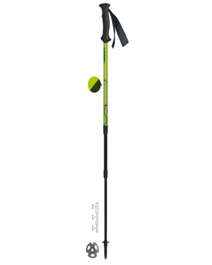 Masters Scout Trekking/Hiking Poles Pair - Lime/Dark Green