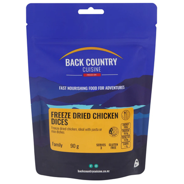 Back Country Cuisine Chicken Dices 90G - 3 Serves