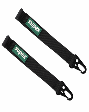 Supex Versatile Sail Track Loops with Carabiners