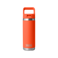 Yeti Rambler 18oz (532ml) Straw Bottle - Papaya Yeti Rambler 18oz (532ml) Straw Bottle - Papaya