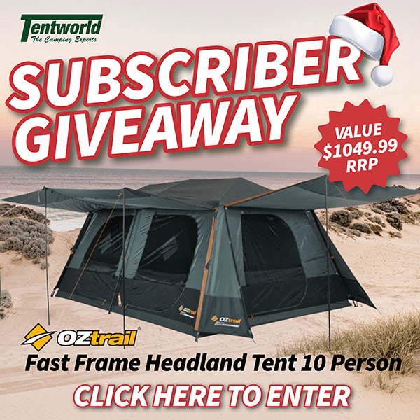Tentworld's December 2025 Subscriber Giveaway - OZtrail Fast Frame Headland Tent 10 Person