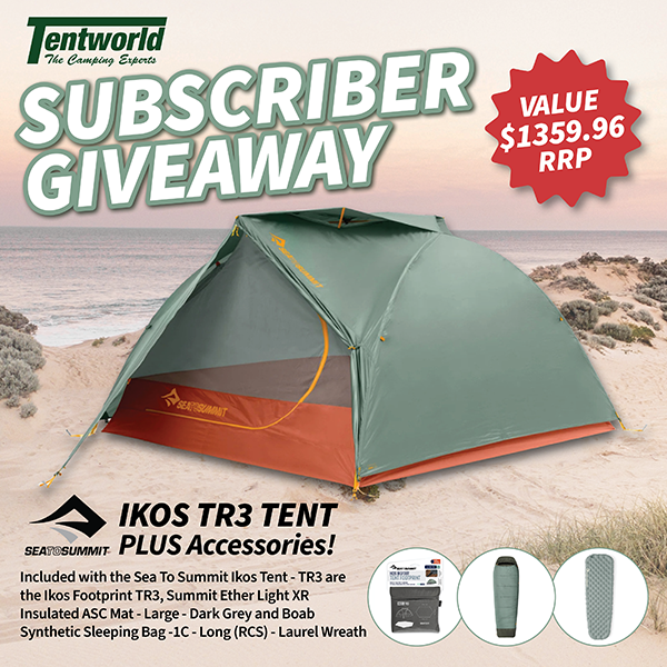 Tentworld 2026 February Subscriber Giveaway - Sea To Summit Hiking Pack