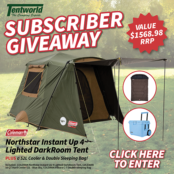 Tentworld's March 2026 Subscriber Giveaway - Coleman Value Pack