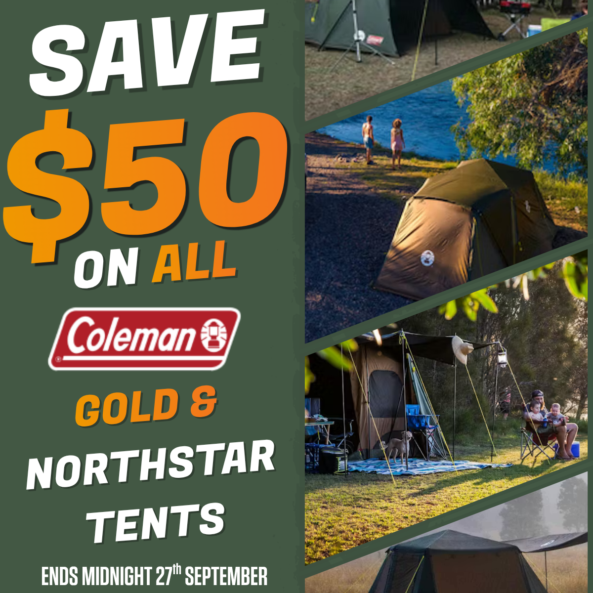 Coleman Save $50 Spring Promotion