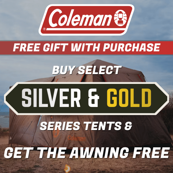 Coleman Silver & Gold Series Tent GWP Promo