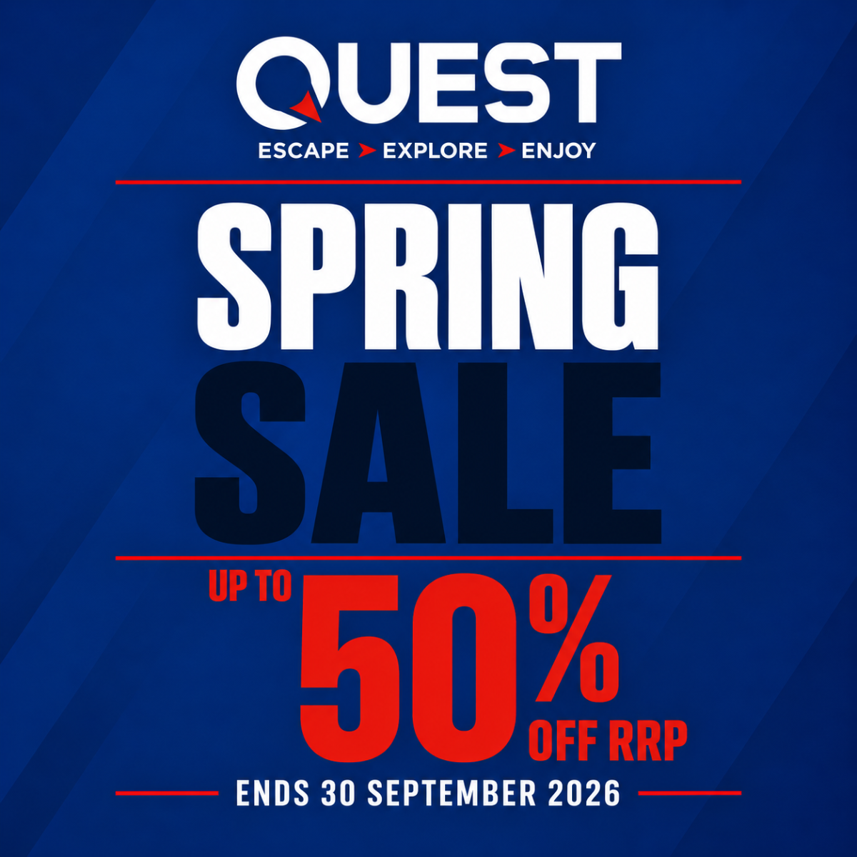 Quest Outdoors Spring Sale 2026