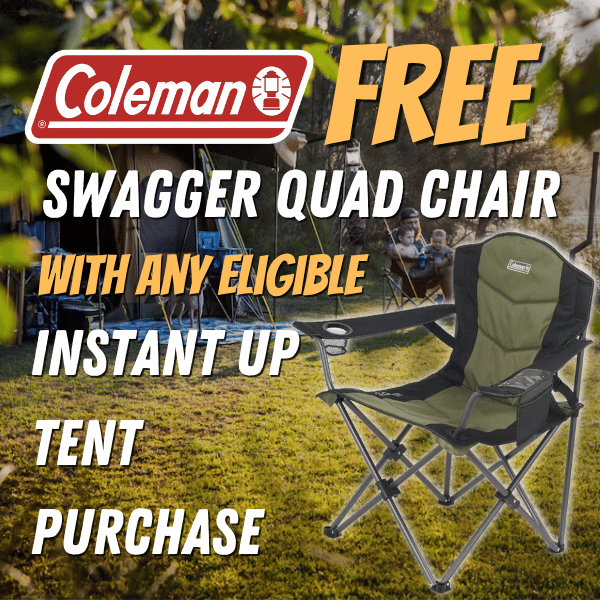 Coleman Swagger Chair Quad GWP Promotion Coleman Swagger Chair Quad GWP Promotion
