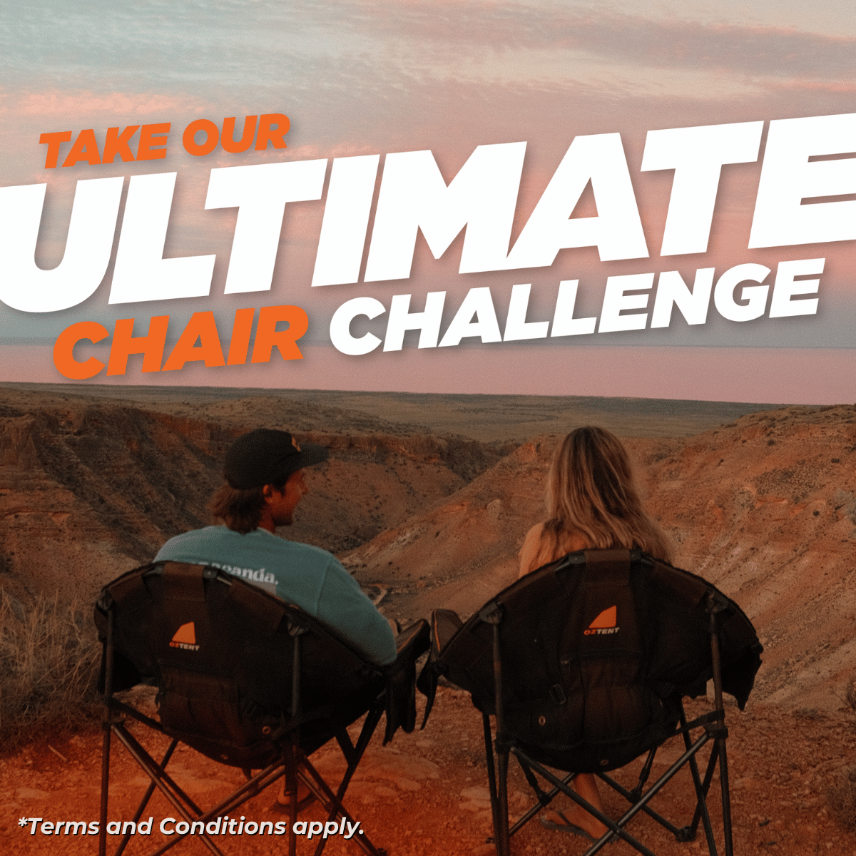 Oztent Ultimate Chair Challenge 2025 Oztent Ultimate Chair Challenge 2025