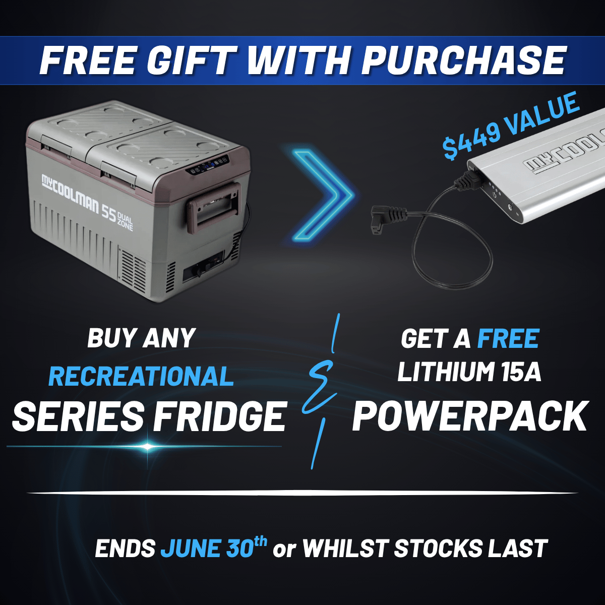 myCOOLMAN Recreational Series GWP Promo